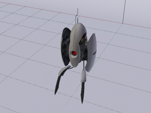 Sci-Fi Turret Model 3D