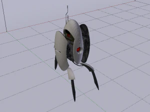 Sci-Fi Turret 3D Model