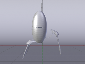 Sci-Fi Turret Model 3D
