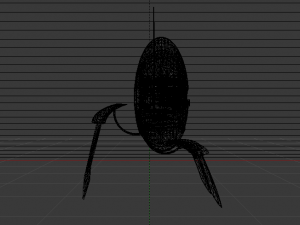 Sci-Fi Turret Model 3D
