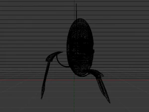 Sci-Fi Turret 3D Model