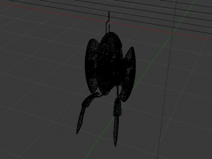 Sci-Fi Turret Model 3D