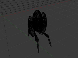 Sci-Fi Turret 3D Model