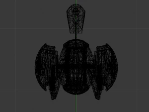 Sci-Fi Turret 3D Model