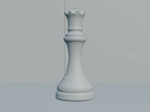 Queen Black - made in Blender 3D Model