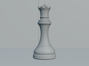Queen Black - made in Blender 3D Модель