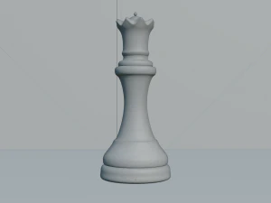 Queen Black - made in Blender 3D Model