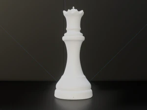 Queen White - made in Blender 3D Model