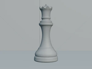 Queen White - made in Blender 3D Model