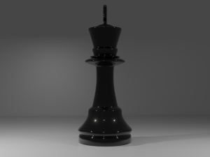 King Black - made in Blender Modelo 3D