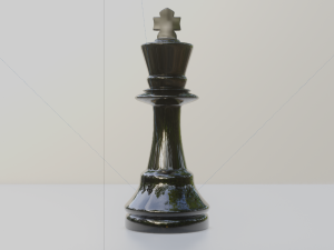 King Black - made in Blender Modelo 3D