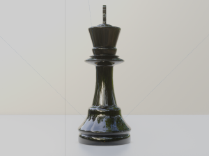 King Black - made in Blender Modelo 3D