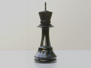 King Black - made in Blender 3D Model