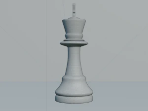 King Black - made in Blender 3D Model