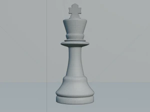 King Black - made in Blender 3D Model
