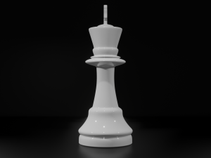 King White - made in Blender 3D 모델