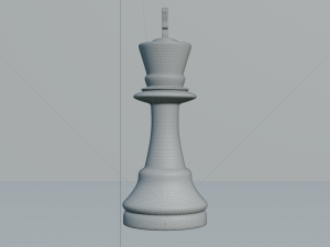 King White - made in Blender 3D 모델