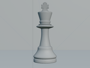 King White - made in Blender 3D 모델