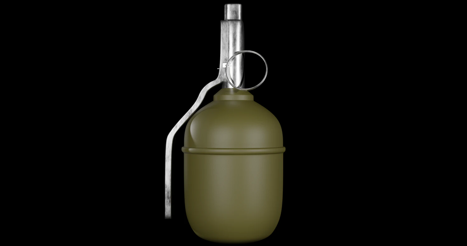 RGD-5 Grenade - made in Blender 3D Model .c4d .max .obj .3ds .fbx .stl .blend 