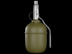 RGD-5 Grenade - made in Blender Modello 3D