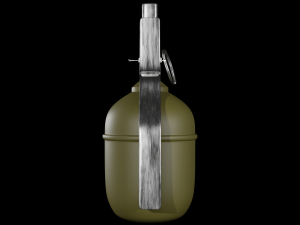 RGD-5 Grenade - made in Blender Modello 3D