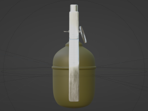 RGD-5 Grenade - made in Blender Modello 3D