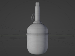 RGD-5 Grenade - made in Blender Modello 3D