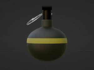 HE Grenade - made in Blender 3D Model