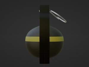 HE Grenade - made in Blender 3D 模型