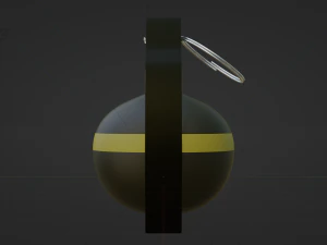 HE Grenade - made in Blender 3D Model
