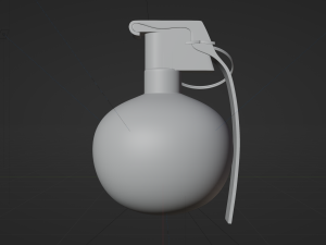 HE Grenade - made in Blender 3D 模型