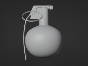 HE Grenade - made in Blender 3D 模型