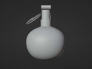 HE Grenade - made in Blender 3D 模型