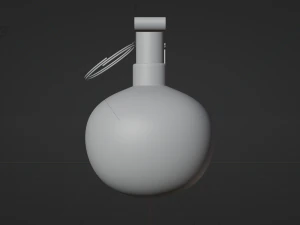 HE Grenade - made in Blender 3D Model