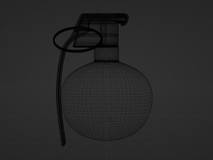 HE Grenade - made in Blender 3D 模型