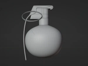 HE Grenade - made in Blender 3D Model