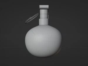 HE Grenade - made in Blender 3D Model