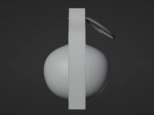 HE Grenade - made in Blender 3D Model