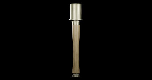 Stielhandgranate 24 - made in Blender Model 3D .c4d .max .obj .3ds .fbx .stl .blend 