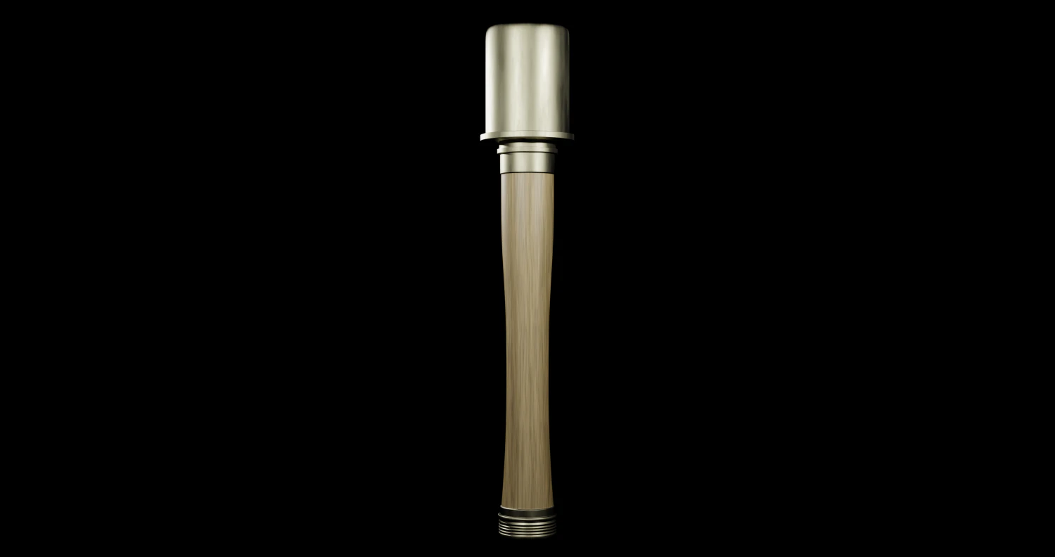 Stielhandgranate 24 - made in Blender 3D Model .c4d .max .obj .3ds .fbx .stl .blend 