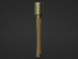 Stielhandgranate 24 - made in Blender 3D Model