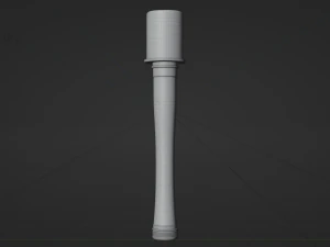 Stielhandgranate 24 - made in Blender 3D Model