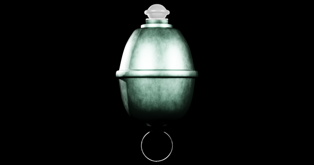 Eihandgranate M39 grey - made in Blender Modelo 3D .c4d .max .obj .3ds .fbx .stl .blend 