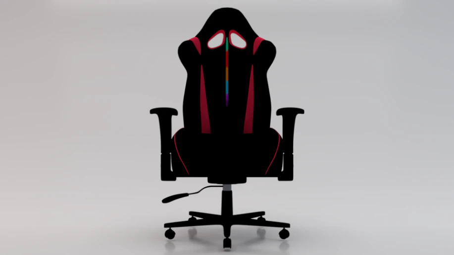 Gaming Chair 01 3D Model .c4d .max .obj .3ds .fbx .stl .blend