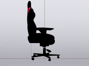 Gaming Chair 01 3D Model
