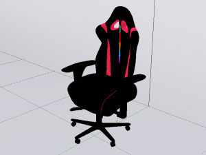 Gaming Chair 01 3D Модель