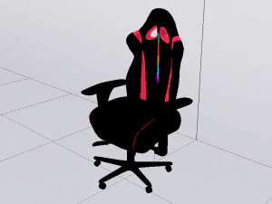 Gaming Chair 01 3D Model