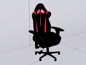 Gaming Chair 01 3D Модель