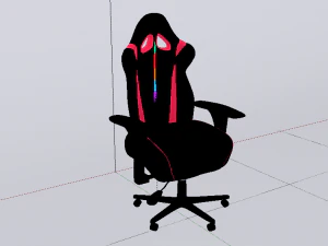 Gaming Chair 01 3D Model