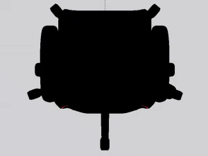 Gaming Chair 01 3D Model